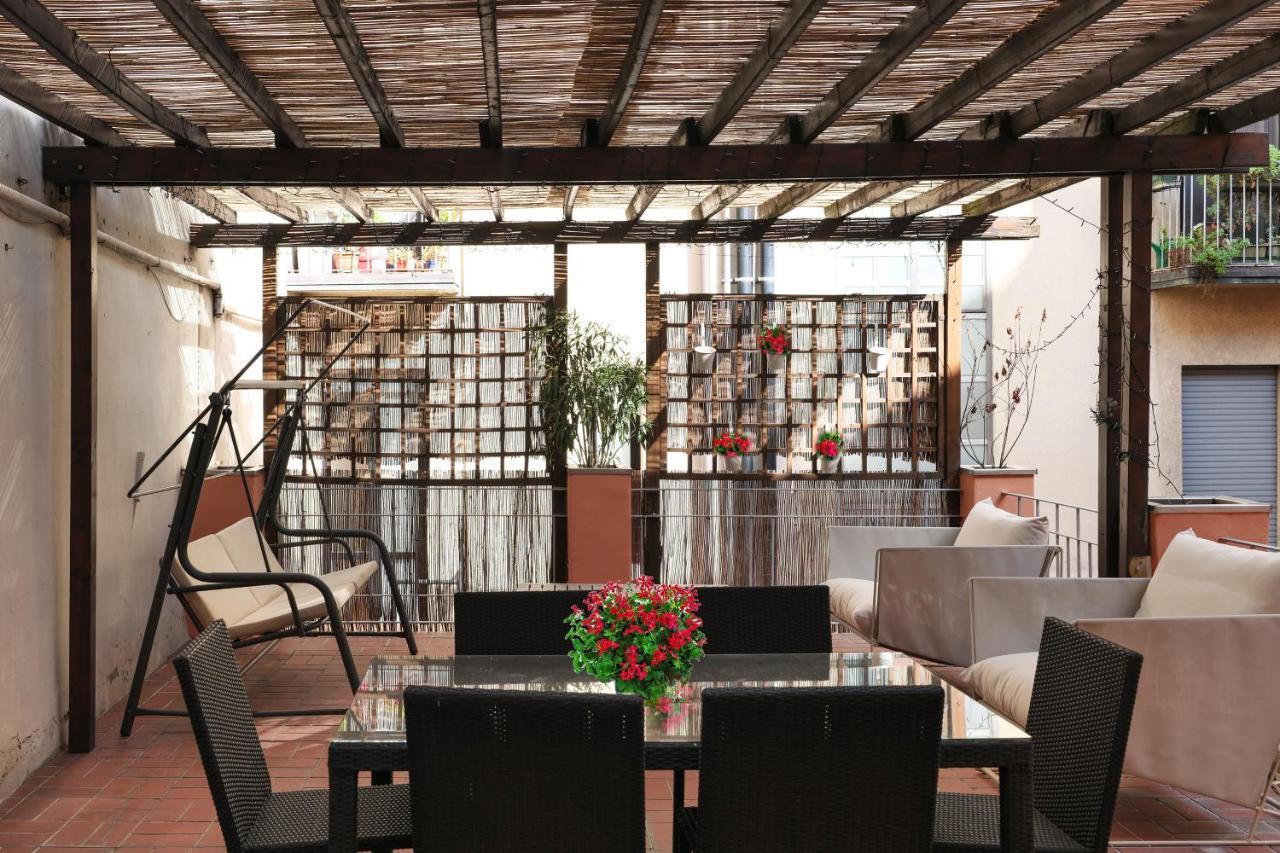 شقة ميلان  في Elegant Corso Venezia Terrace Apt المظهر الخارجي الصورة