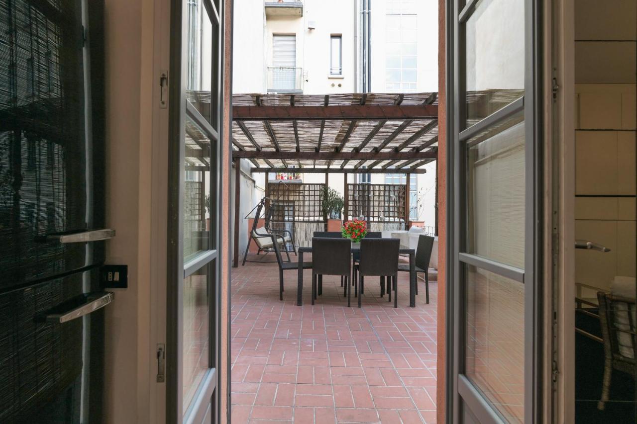 شقة ميلان  في Elegant Corso Venezia Terrace Apt المظهر الخارجي الصورة