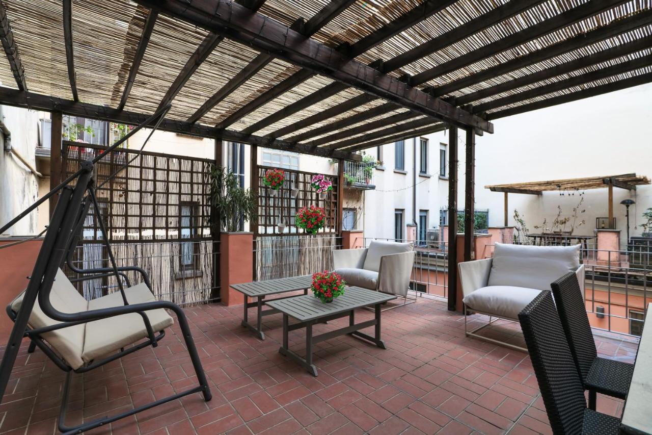 شقة ميلان  في Elegant Corso Venezia Terrace Apt المظهر الخارجي الصورة