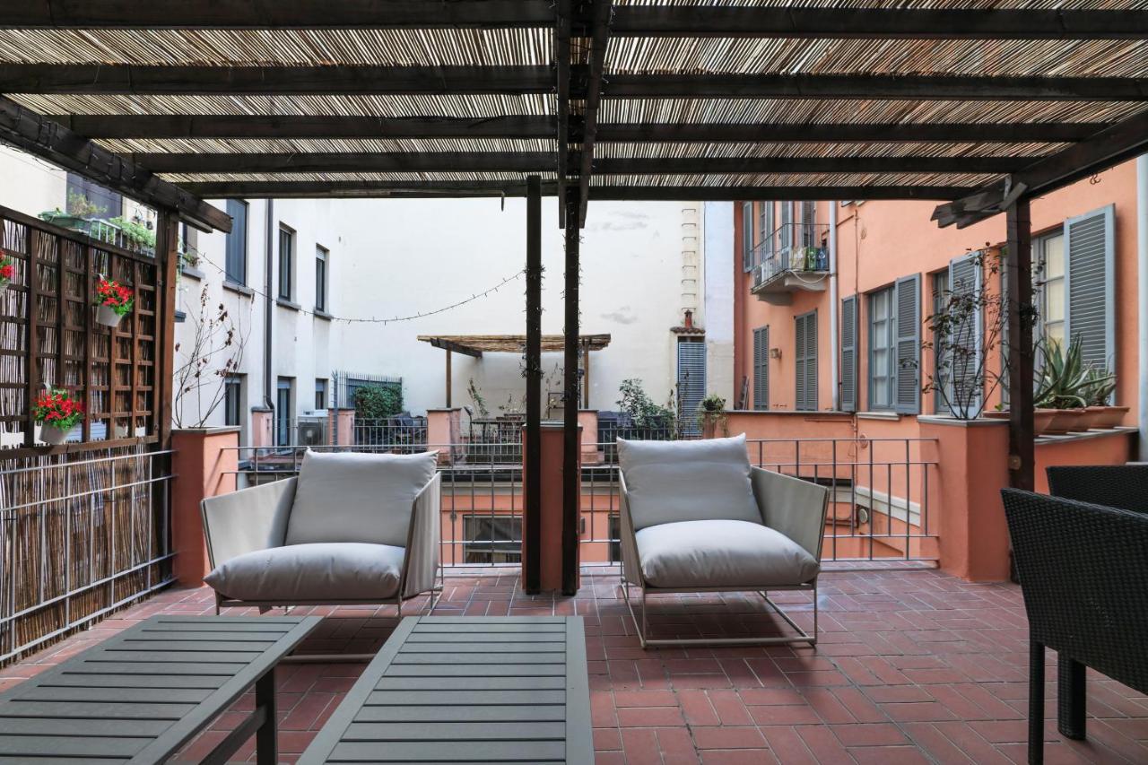 شقة ميلان  في Elegant Corso Venezia Terrace Apt المظهر الخارجي الصورة
