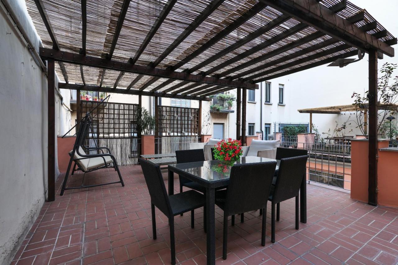 شقة ميلان  في Elegant Corso Venezia Terrace Apt المظهر الخارجي الصورة